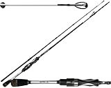 Wild Devil Baits Devil Stick Spin UL 1,98m 2-10G Ultra Light Spinnrute Solid Tip UL Angelrute Vollcarbon Spitze Barschrute Forellenrute Ultraleichtrute Steckruten