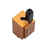 Wodsty Rechtwinkliger Meißel für Holzbearbeitung, Hartstahl Eckmeißel für Vierkantscharnier und Türschlossmulden, 1 Stück