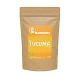 Lucuma Pulver Bio 200g | 100% reines Lucumapulver | Superfood aus kontrolliert biologischem Anbau | Ideal für Smoothies, Desserts & natürliche Süße | Premium Qualität von Tausendkraut