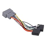 Yctze Auto-Stereo-Radio-Kabelbaum, ABS-ISO-Kabelbaum-Stecker-Adapter, Ersatz für Civic Accord Jazz CRV Odyssey Insight Radio-Komponenten