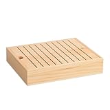 Stickgarn-Organizer | Holzseide-Organizer mit Aufbewahrungsbox – Bastelbedarf, Spulen-Organizer, Fadenwickelbrett für Anfänger, Handwerker, Schneider