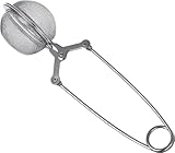 GastroMax Tee-Ei, Edelstahl, sicherer Verschluss, spülmaschinenfest, 15 cm