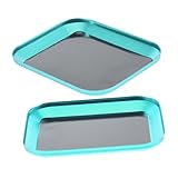 SHINEOFI 2 Stück Magnetisches Schrauben Organizer Teilig Aluminiumlegierung Robust Verschleißfest Schraubenhalter für Mechaniker Modellbau Heimwerkstatt Schrauben und Kleinteile Sicher