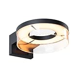 Paulmann 93113 LED Außenwandleuchte Zigbee 3.0 Capera Bewegungsmelder insektenfreundlich IP44 231mm Tunable Warm 12,5W 800lm 230V Anthrazit Aluminium