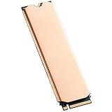 DolDer M.2 2280 SSD Kühlkörper Kupfer, 75 * 23 * 0.5mm, Laptop NVMe M.2 Heatsink Hitzeschild Cover + Thermopad für Kühlung Laptop M.2 2280 SSD