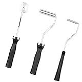 3-teiliges Glasfaser-Rollen-Werkzeug-Set, Glasfaser-Harz-Laminierblasen-Rollen-Set, Patch-Laminierung, Farbglättungswerkzeuge für die Reparatur von Schimmel, Badewanne, Dusche,