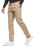 Indicode Herren INKellen Chinohose mit 4 Taschen | Stretch Hose Herrenhose für Männer Cornstalk M