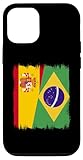 Hülle für iPhone 15 Spanien Brasilien Flagge Spanisch Brazilian Roots Pride