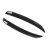 Heckspoilerverlängerungslippe für Mini Cooper F56 F55 S JCW, Karbonfaser-Stil, ABS-Kunststoff-Verkleidung, kompatibel mit Schrägheck-Modellen ab 2014