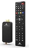 Macwick DVB-T2 Digitaler TV-Decoder Solo Terrestrisch 2025-2026 NO TV-SAT, 1080P H265 HEVC, HD Anschluss HDMI USB PVR-Funktion, unsichtbarer Nano, 2-in-1 Infrarot-Fernbedienung, Kompatibilität