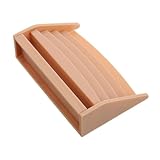 Sosoport Mini-Bücherregal Miniaturbücher für Puppenstuben Mini-Puppenhaus Mini -Bücherregal Puppenhausmöbel Mini-Bibliotheks-Bücherregal Puppenschrank Plastik Beige