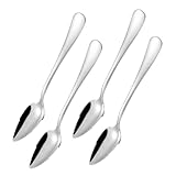 GETAJGHSD 4 Stücke Baby Schlamm Schaber Edelstahl Schaben Trauben Obst Birne Schaben Baby Obst Küche Zubehör