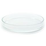 Futterschale aus Glas 80x11mm für Aquarium & Terrarium  Garnelen, Schnecken, Welse... | Echtglas Futter Schale zum geziehlten füttern | KEIN Acryl/Plastik sondern Laborglas! 6 Größen