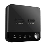 Double Bay NVMe Duplicatoren Diskoner Wischer Festplatten Kopierer Solid States Diskuplikatoren Docking Station