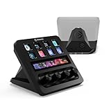 Elgato Stream Deck + XLR - Audio-Mixer & Controller, XLR-zu-USB-Mikrofon-Schnittstelle, Kompatibel mit jedem XLR-Mikrofon für Podcasting, Streaming, Drehregler und LCD-Tasten, PC/Mac