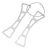 Steamers Stand Rack Stainless Steel Steaming Stand Outdoor Holder Dutch Oven Lid Stand for Lagerfeuer Kochen