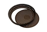 Sallys Tarteform mit Hebeboden - Quicheform mit Antihaftbeschichtung, Obstkuchenform (25 cm)
