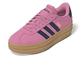 adidas VL Court Bold Damen-Sneaker, Bliss Rosa Dunkelblau Gold Metallic, 36 2/3 EU