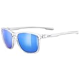 uvex LGL 52 - Sonnenbrille für Damen und Herren - starker Schutz vor Sonnenstrahlung - 100% UVA-, B, C Schutz - clear - one size