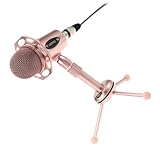 Gadpiparty 1 Set Gaming Mikrofonständer Studio Plattenhalter Pop Kabel Autotune Stimme Mehrere Für Konferenzinstrumente Ki System Schwanenhalsarm Spielzubehör Mikrofone Note Alloy