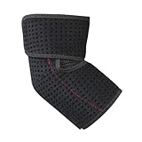 VILLCASE Atmungsaktive Ellenbogenbandage mit Stütze und Schutz Sportarmband für Basketball und Fitness Elastisches Material Unisex Komfortabel und Flexibel