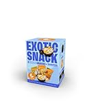 Seeberger Exotic Range Bundle 1 x 360g, Inhalt: 1x Mango 100g, 1x Kokoschips 110g, 1x Bananenchips 150g + eine Kokosnussschale gratis!