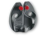 F. DICK Messerschärfer Rapid Steel action (Schärfer zum Durchziehen; Stäbe aus Edelstahl) 90091000, ohne Standplatte schwarz, 20 cm