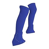 YIXANNX Eiskunstlauf Beinwärmer Bequeme Tragbare Modische Indoor Skating Socken Weiche Leichte Trainings Beinwärmer Socken für Eiskunstlauf, Blau, Länge 50 cm