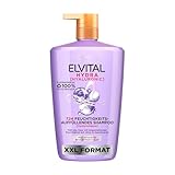 L'Oréal Paris Elvital feuchtigkeitsspendendes XXL Shampoo für glänzendes und gesundes Haar, Mit Hyaluron für einen Feuchtigkeitsboost, Hydra Hyaluronic, 1000 ml