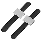 HORIALENCE 2Stücke Silikon Magnet Armband für Friseure Hochmagnetische Handgelenk Riemen für Salon DIY Nadelkissen Handwerk für Kinderveranstaltungen und
