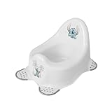 keeeper Stitch Babytopf, Ab ca. 18 Monate bis ca. 3 Jahren, Anti-Rutsch-Funktion, Adam, Weiß