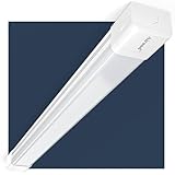 Feuchtraumleuchte LED 90CM, Kellerlampe 30W 3000LM, GaragenLampe Kaltweiss 5000K, Röhre Lampe IP66 Wasserfest, Werkstattlampe Deckenleuchte Sehr Hell, Feuchtraum Leuchte für garage Werkstatt Keller