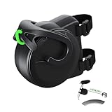 Cyberwork Abschleppseil Kinder Fahrrad, 2.6M Einziehbarer/Elastisches Zugseil Traktionsseil, 500 lbs/200kg Seilkraft, Eltern Kind Fahrrad-Zugsystem für Ausflüge MTB E-Bike