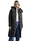 Street One Damen A201975 Long Padded JKT, Black, 42, Black, 42