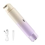 Nixiara Elektrorasierer für Damen, elektrischer Rasierer für Damen, Doppelkopf-Beinrasierer, wasserdichter Damenrasierer, tragbar, wiederaufladbar über USB