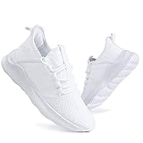 AZSDXS Damen Sneaker Schuhe Sportschuhe Turnschuhe Laufschuhe Schuhe Damen Sneaker Hallenschuhe Weiß 39