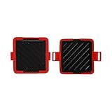 Sandwichmaker, Mikrowellen-Toastie - 16.8cm kontaktgrill - Antihaft-Sandwichhersteller für schnelle Zubereitung von Toast, Paninis und Frühstück, ideal für Zuhause, Büro, Wohnheim und unterwegs