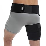 Bodyprox Groin Wrap, Verstellbare Unterstützung für Hip, Groin, Kniesehnen, Oberschenkel und Sciatic Nerv Schmerzlinderung