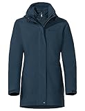VAUDE Damen Women's Idris 3in1 Parka Iii Doppeljacke, Dark Sea, 42 EU