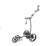 Trolem - Elite Elektro Golf Trolley - Golftrolley Elektrisch - 3-Rad-Golfwagen Klappbar - Mit Elektromotor & Lithium Akku - 27 Loch - Dünn und Leicht - Golf Cart für Golftasche-Transport