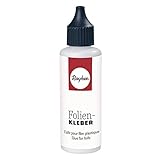 Rayher 3338400 Folienkleber, transparent, Flasche 51g