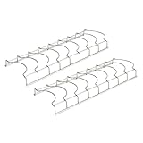 FELTECHELECTR Edelstahl Schüsselständer 2 Stück Abtropfgestell für Töpfe und Backformen Küchenaufbewahrung für Arbeitsplatte und Schrank