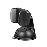 Clicitina Car Mount Holder for YI Smart/Compact Dashcam, Durable ABS Plastic Suction Cup CGf718 (A-Black, One Size)