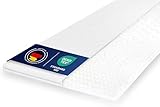 OnlyDreams – 6cm Kaltschaum Matratzen Topper | ergonomische 7-Zonen Matratzenauflage | 180x200cm | Härtegrad H2&H3 | optimaler Liegekomfort |atmungsaktiver, waschbarer Bezug | Oeko-TEX Zertifiziert