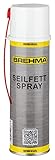 BREHMA Seilfett Spray 500ml Fettspray Sprühfett Kettenspray