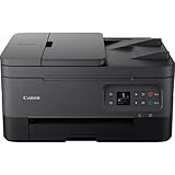 Canon PIXMA TS7450a Multifunktionsdrucker (Scanner, Kopierer, Fotodrucker, 3,7 cm OLED, 4.800 x 1.200 DPI, USB, WLAN, Print App, Duplexdruck, 2 Papierzuführungen), Schwarz, Normal