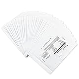 Bonsaii Ölpapier für Aktenvernichter, 24 Blatt Ölblätter für die Wartung des Schredders, je 21.4 x 15.1 cm