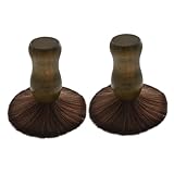 NUOBESTY 2 Stücke Schallplatten-reinigungsbürste Antistatischer Schallplattenreiniger Vinyl-staubentfernungsbürste Player-zubehör Für Die Albumpflege