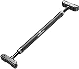 RHINOSPORT Klimmzugstange für die Tür, Klimmzugstange, 69-92 cm, Trainingsgerät für Zuhause, Fitnessstudio, Oberkörpertraining, rutschfest