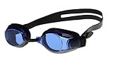 ARENA Zoom X-Fit Unisex-Schwimmbrille für Erwachsene, Schwimmbrille mit Großen Gläsern, mit Antibeschlag-Behandlung und UV-Schutz, Verstellbarer Nasensteg, Silikondichtungen